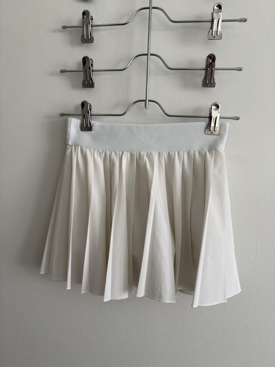 TNAction White Pleated Tennis Skirt 2XS