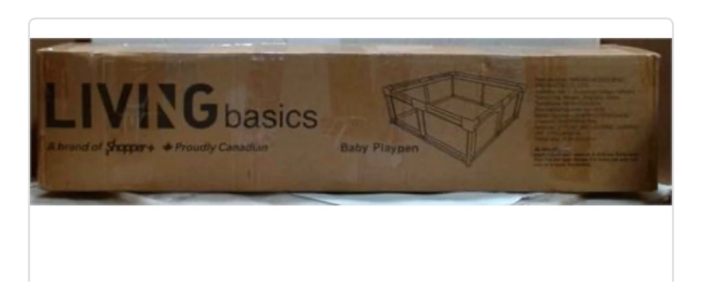 LIVING Basics Playpen. 73x61” - photo 2