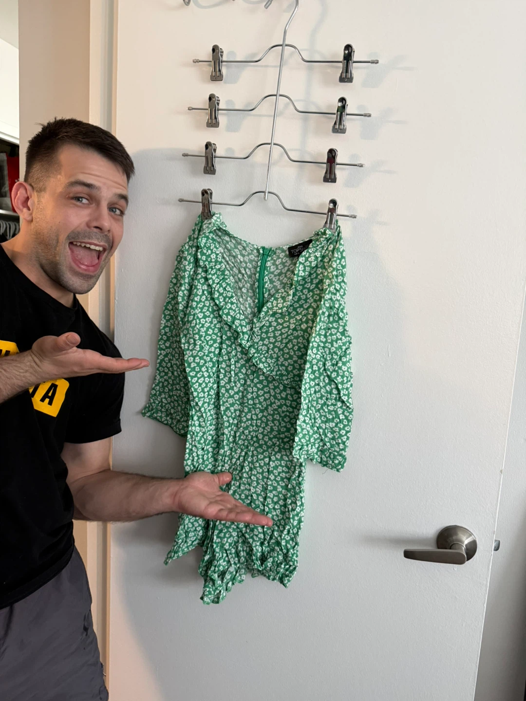Topshop Petite Green Floral Romper (BF not for sale)