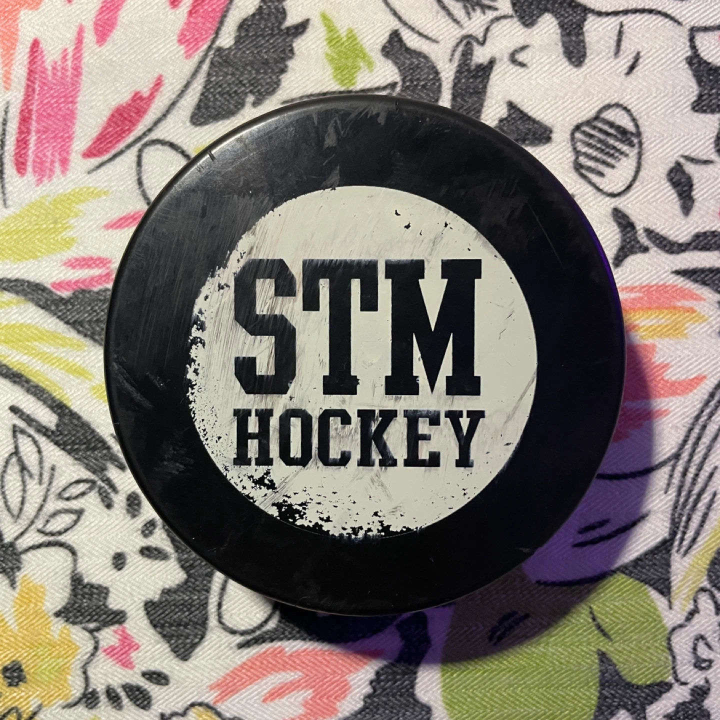 In Glas Co. STM Hockey Puck