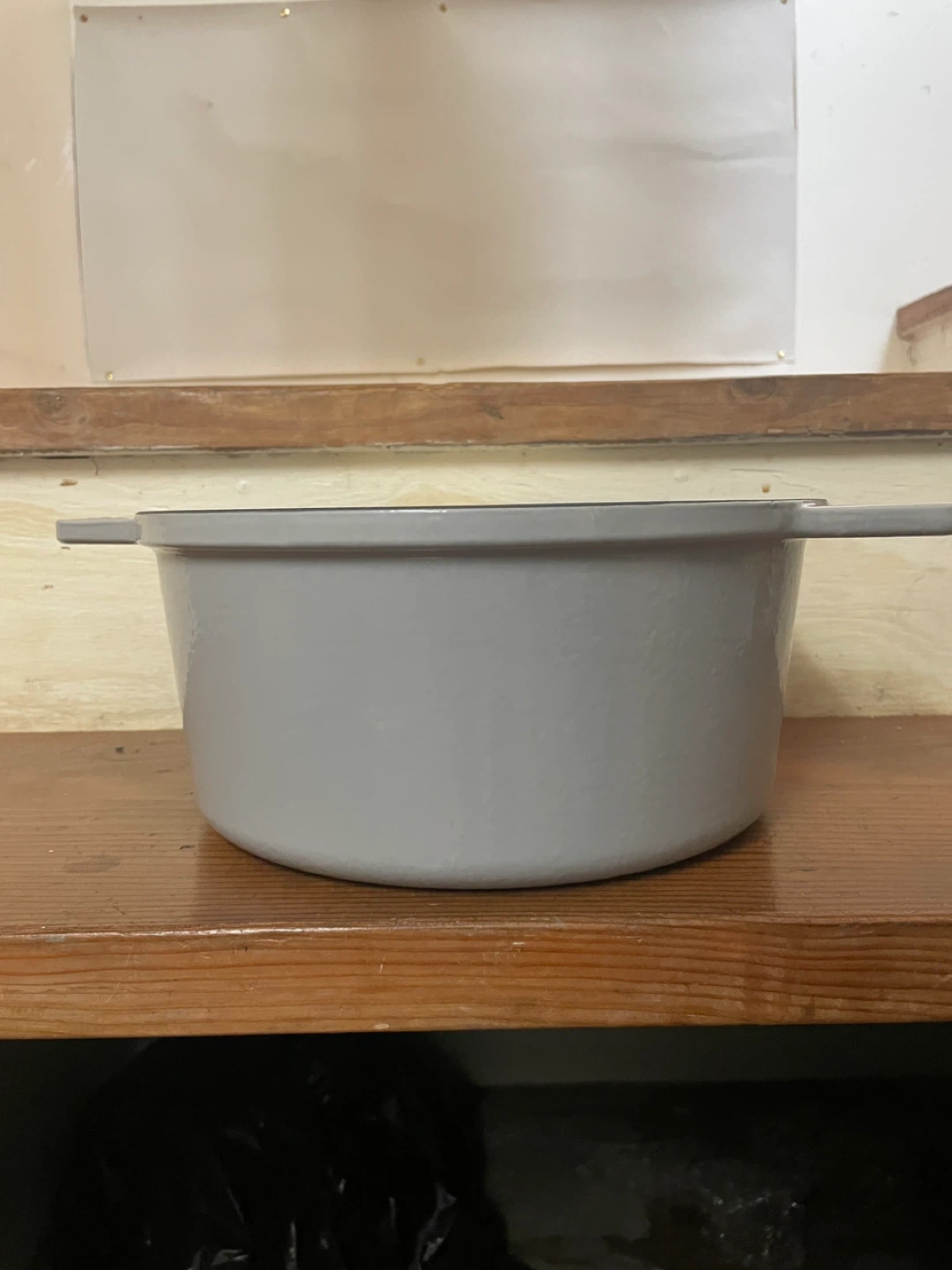 Misen 7 Litre Cast Iron Dutch Oven with Grill Lid