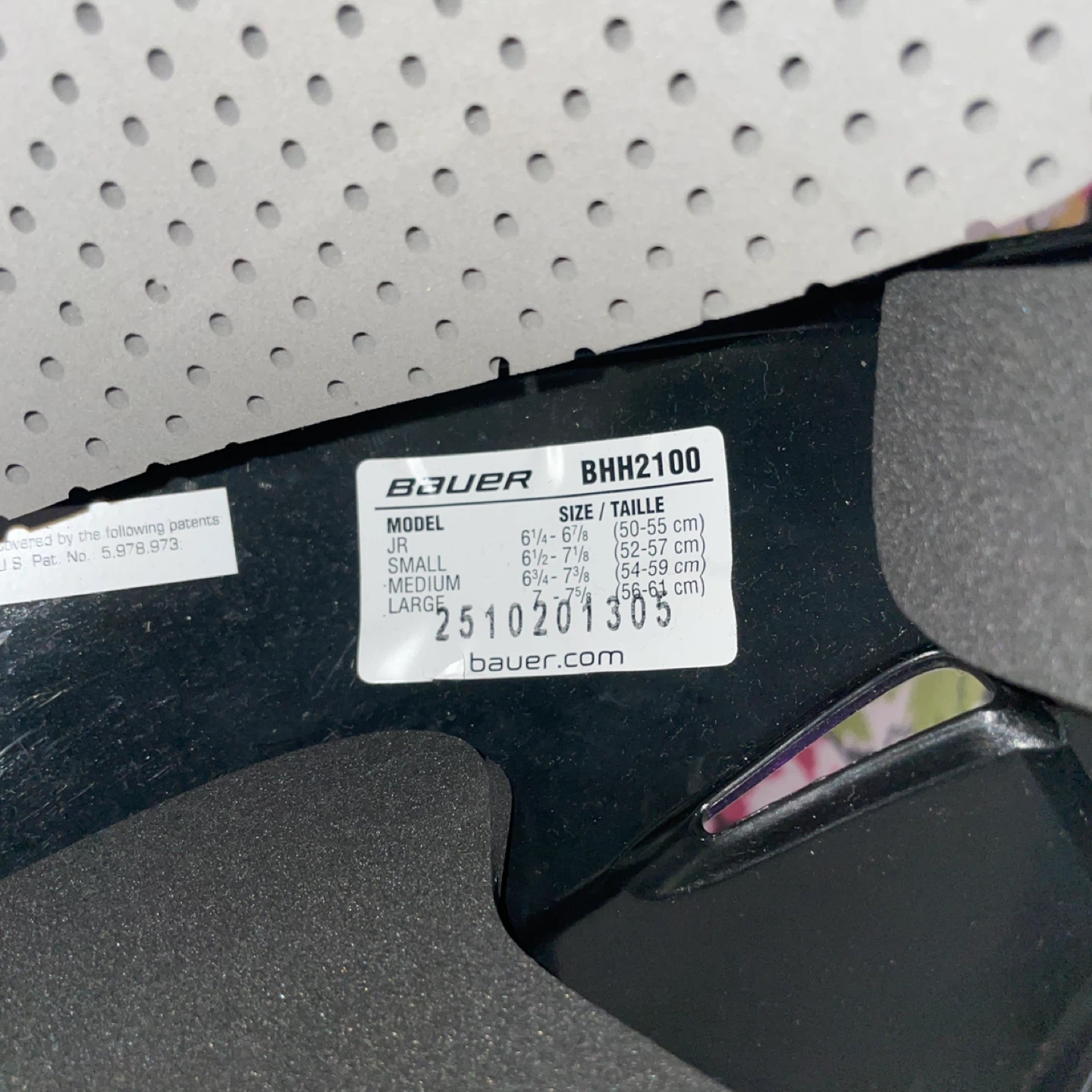 Bauer BHH2100S Hockey Helmet (Small) - photo 5