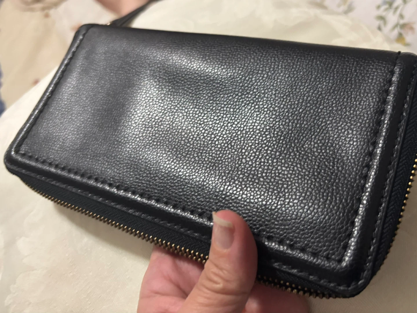 Kate Spade Black Leather Zip Around Wallet - photo 5