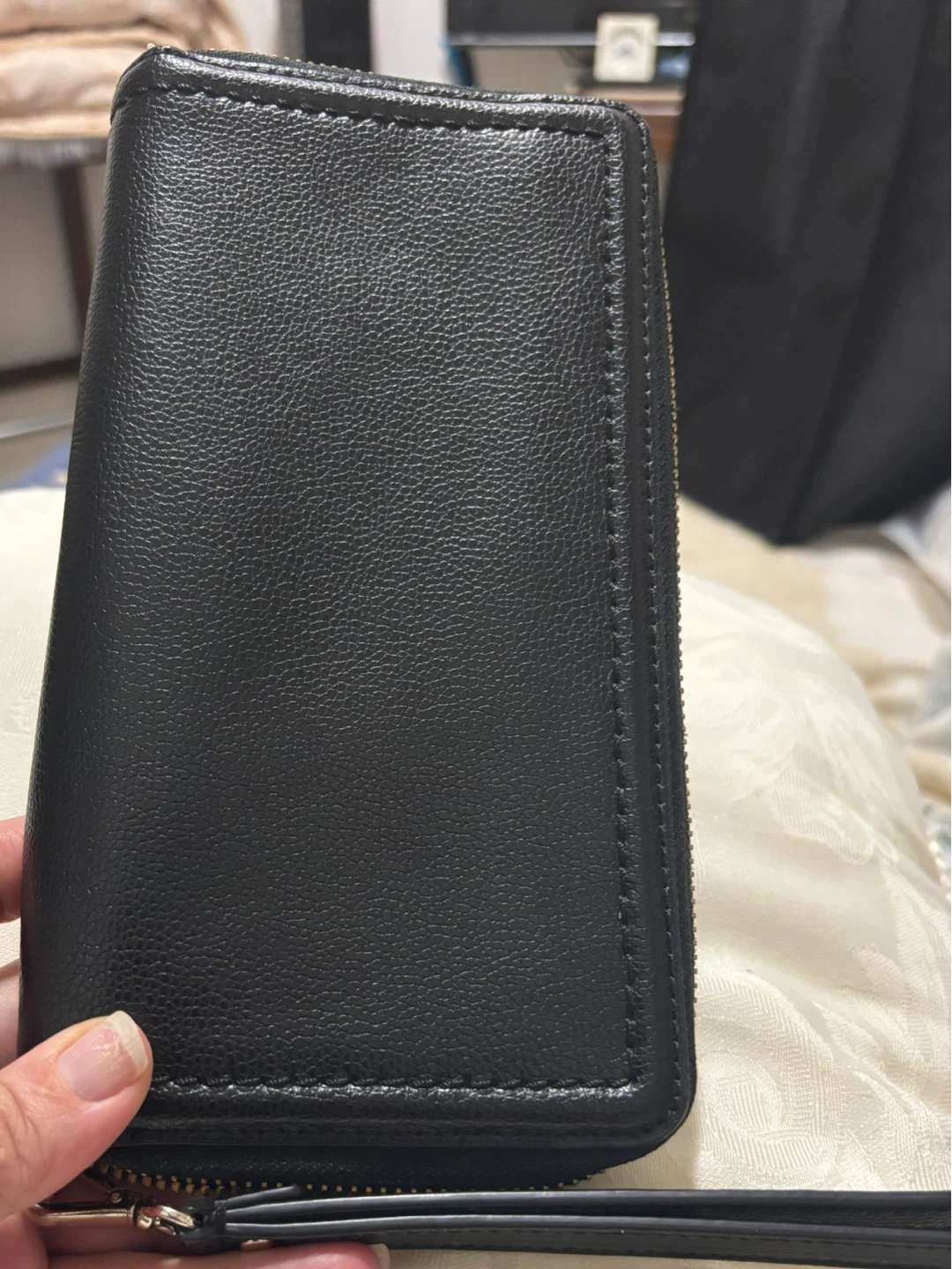 Kate Spade Black Leather Zip Around Wallet - photo 3