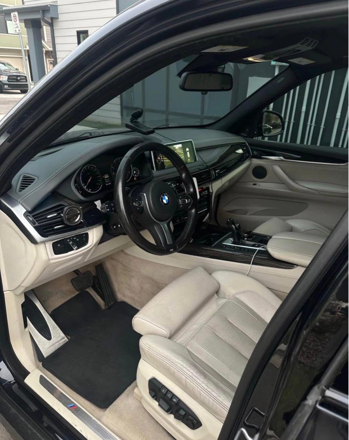 Black BMW X5 SUV
