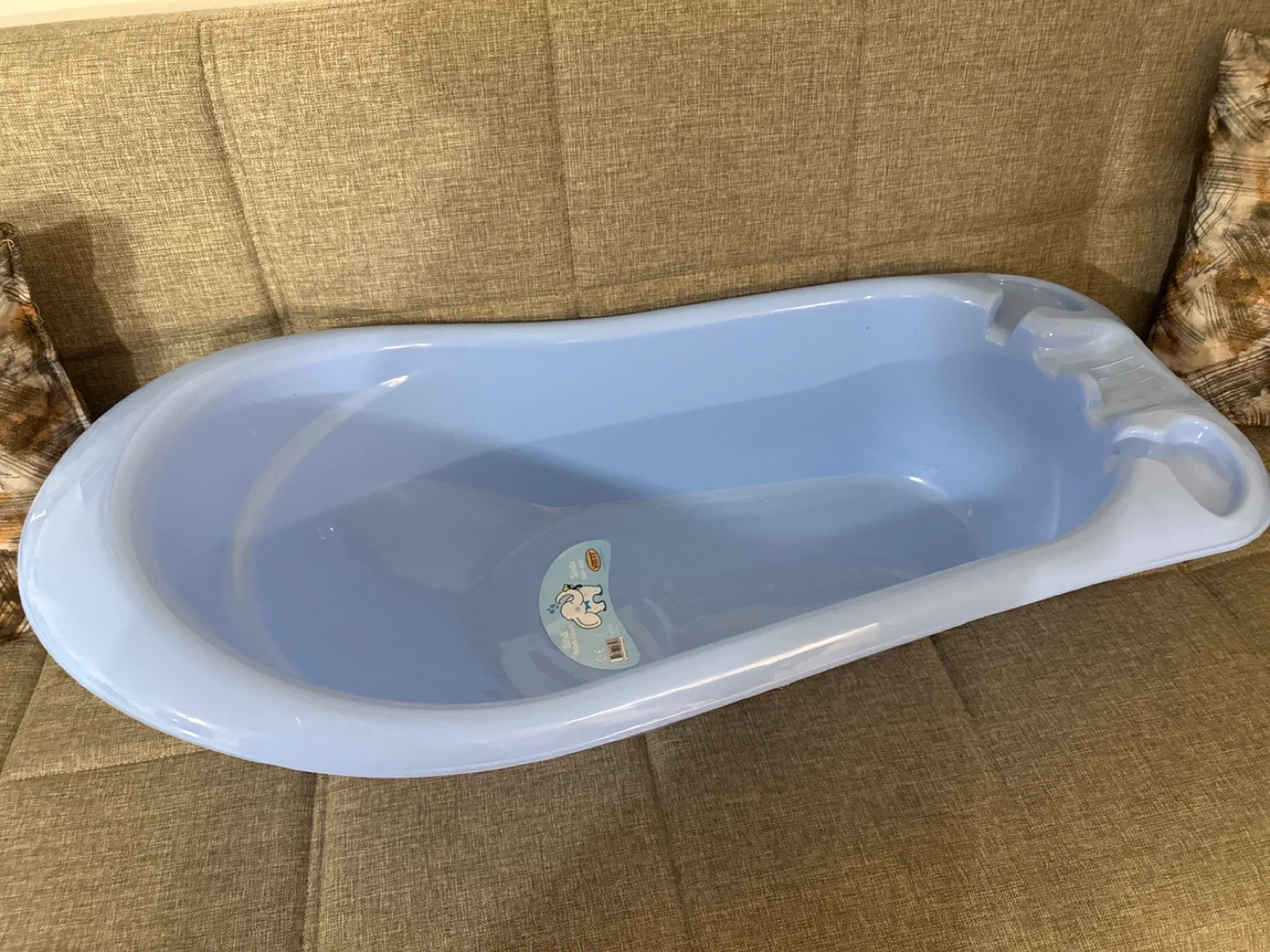 Blue Baby Bathtub