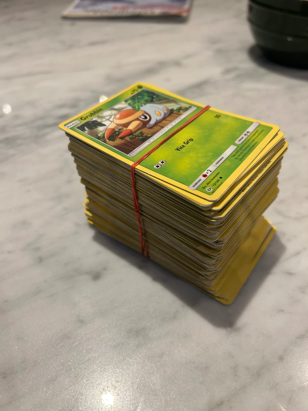 Huge Stack of Pokémon Cards