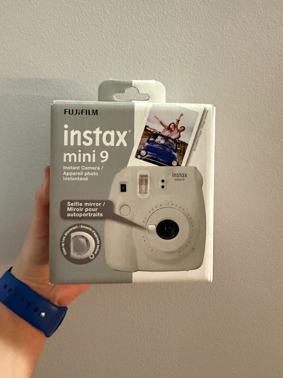 Fujifilm Instax Mini 9 Instant Camera - Grey