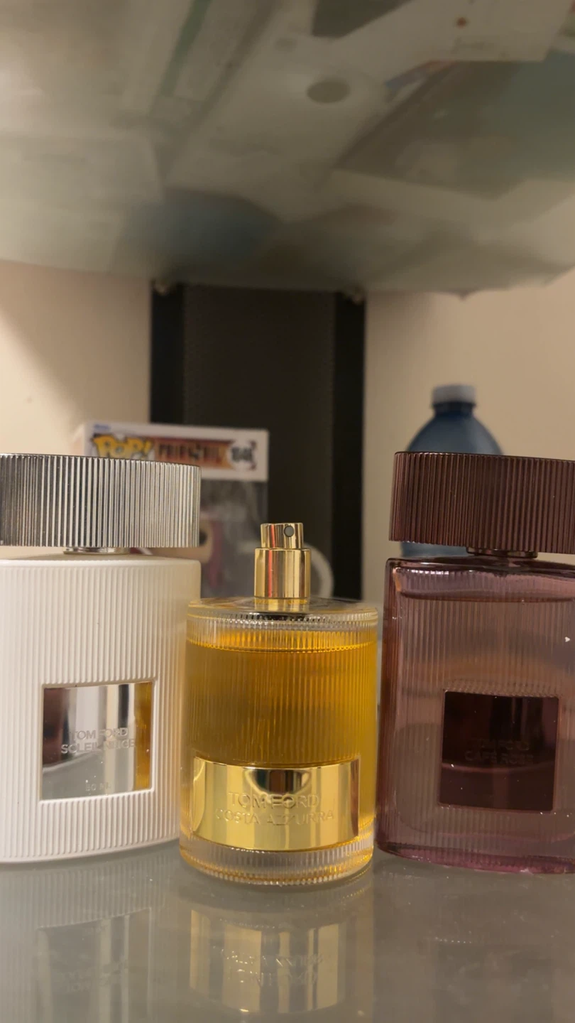 Tom Ford Soleil Blanc & Costa Azzurra Perfume Bottles