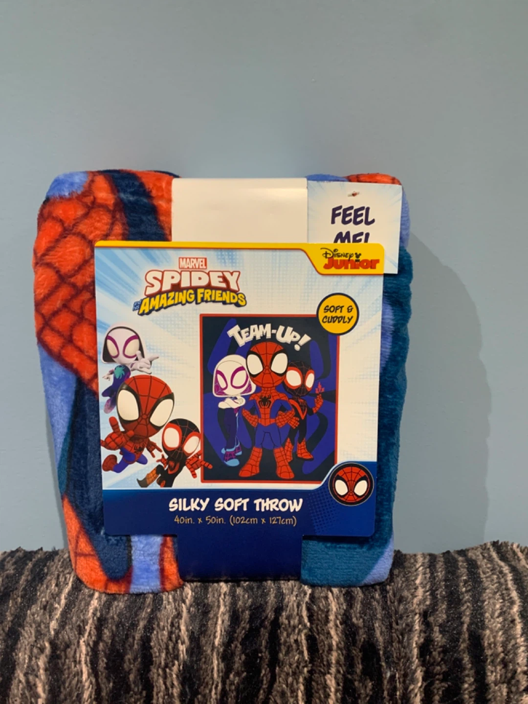 Marvel Spidey  Silky Soft Throw Blanket 40" x 50"