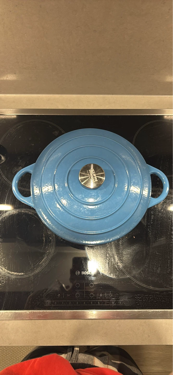 Kuhn Rikon Blue Enameled Cast Iron Dutch Oven - photo 2