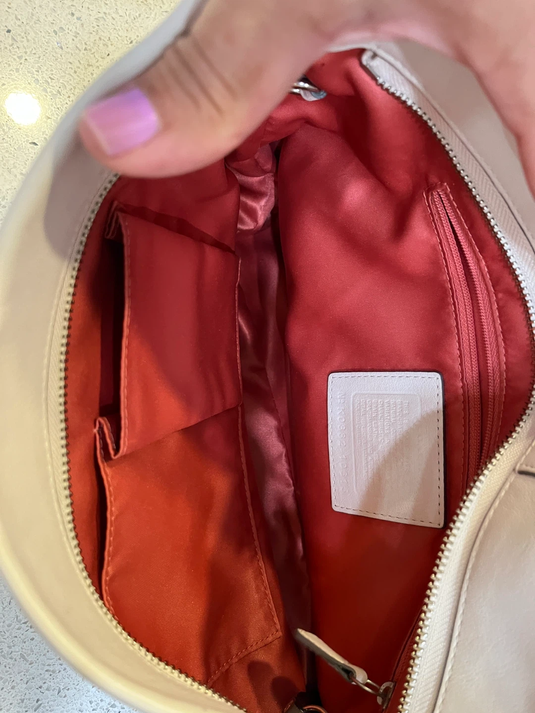 Coach White Leather Shoulder Bag - photo 3