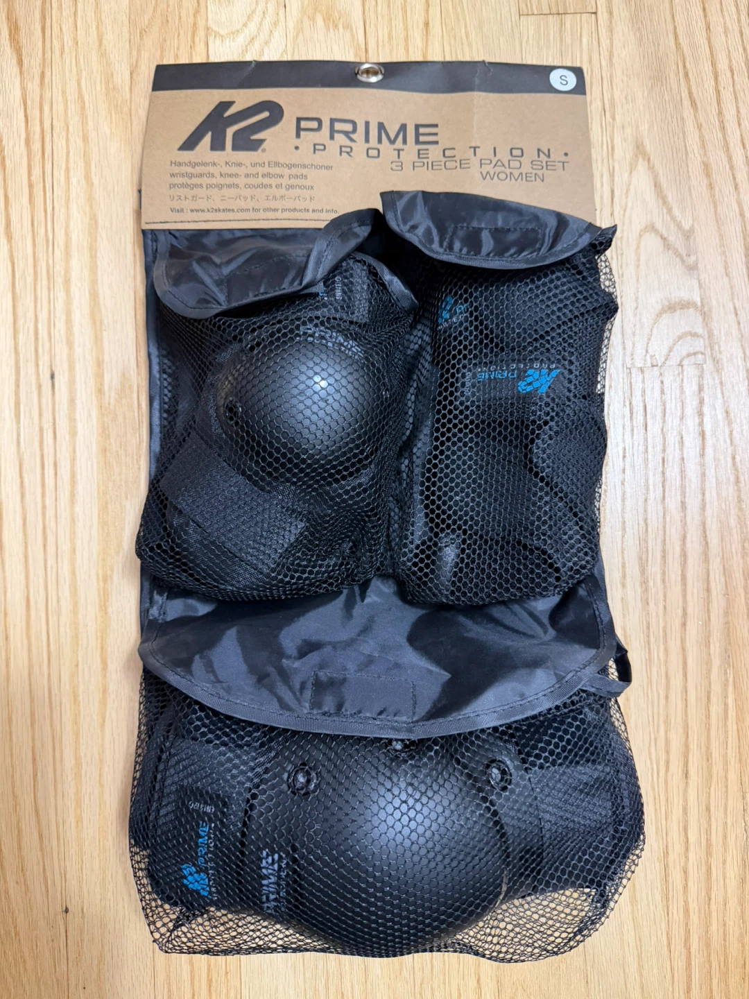 New K2 Knee Elbow Wrist Protective Pads Set, Women, size S - photo 2