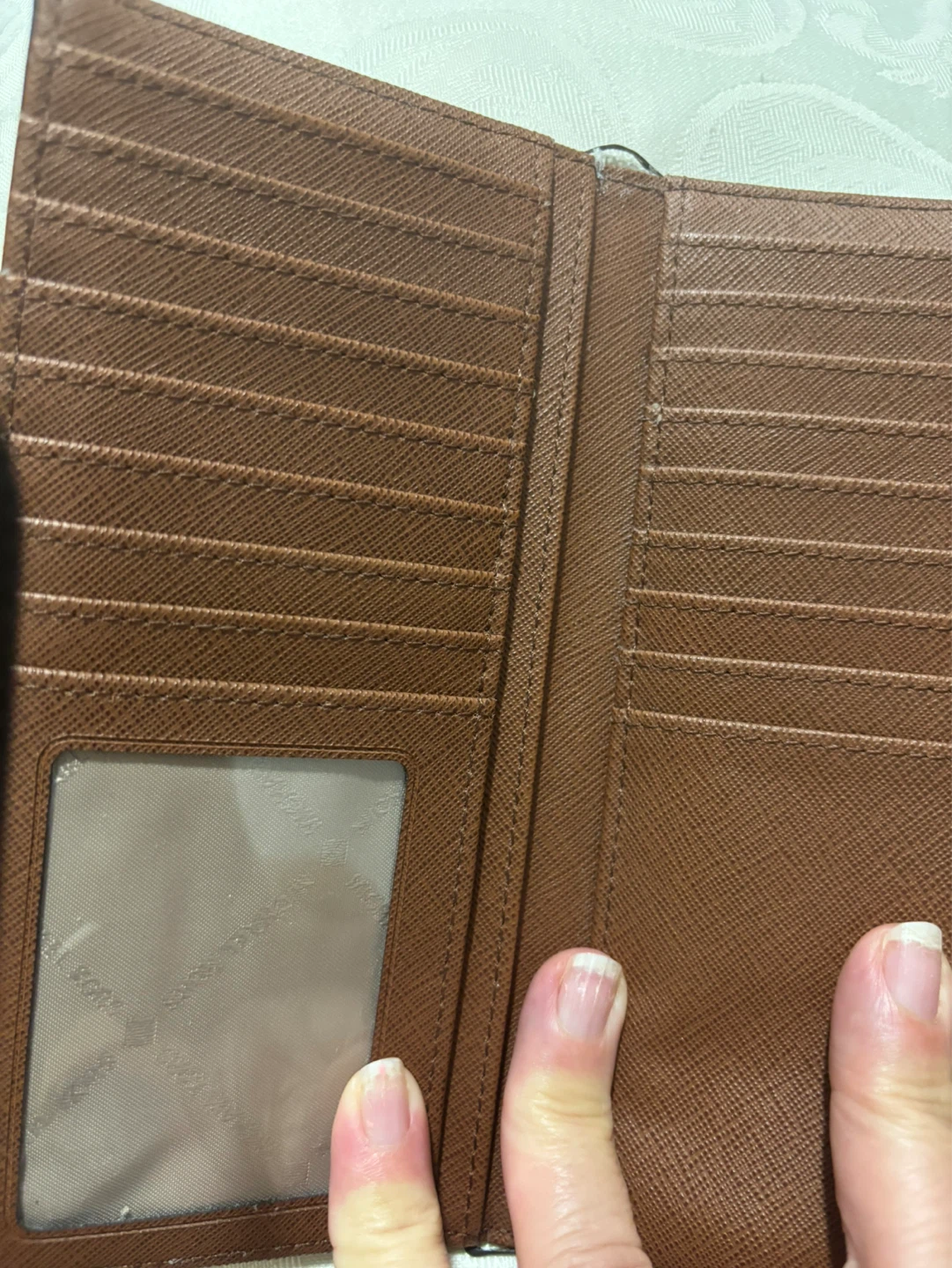 Michael Kors Brown Monogram Trifold Wallet - photo 4