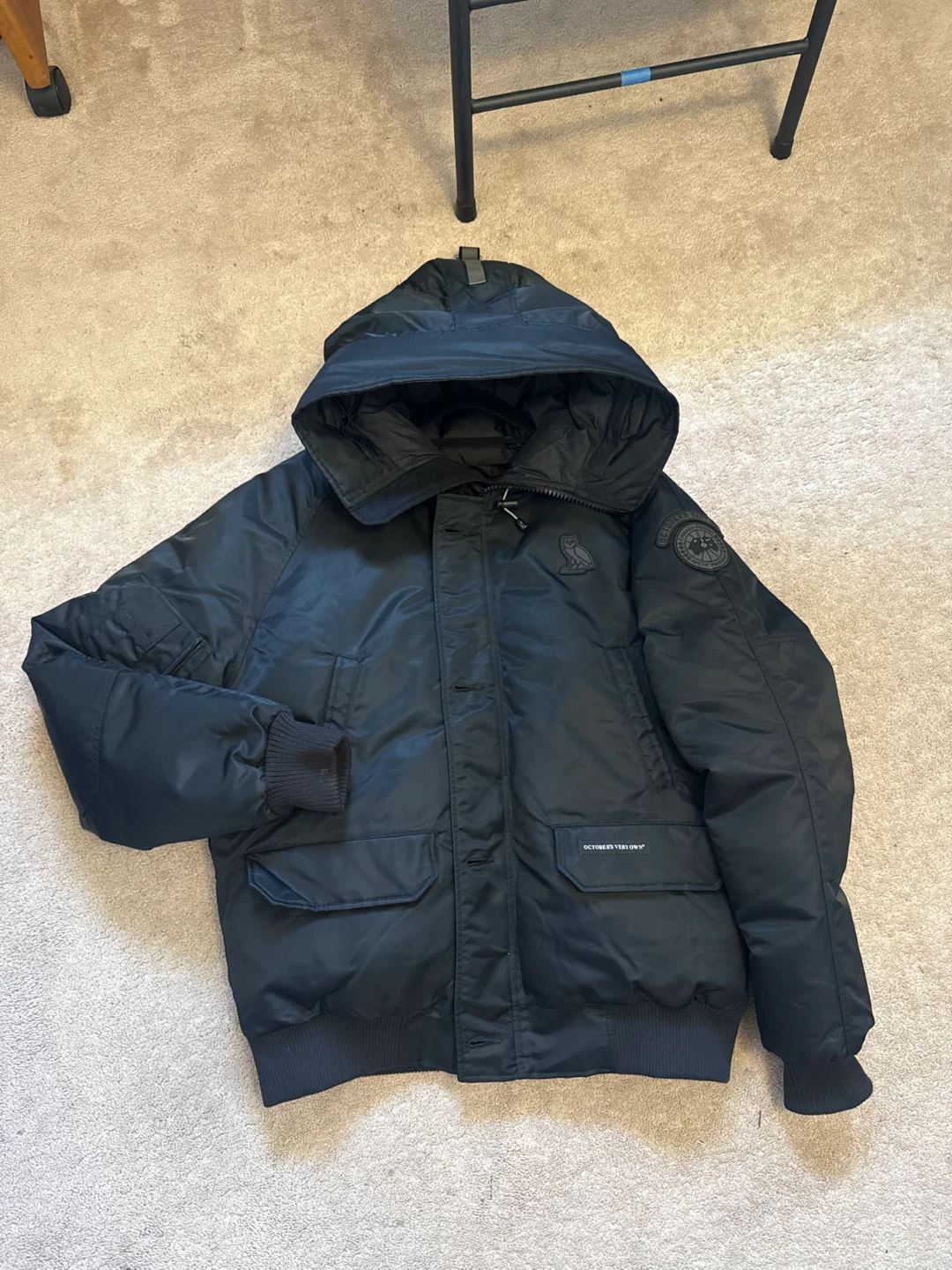Canada Goose x OVO Chilliwack Bomber Jacket Black large