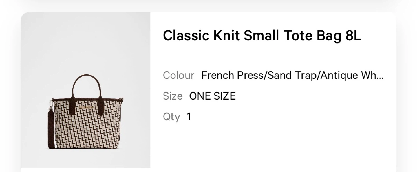 Lululemon Classic Knit Small Tote Bag - photo 3
