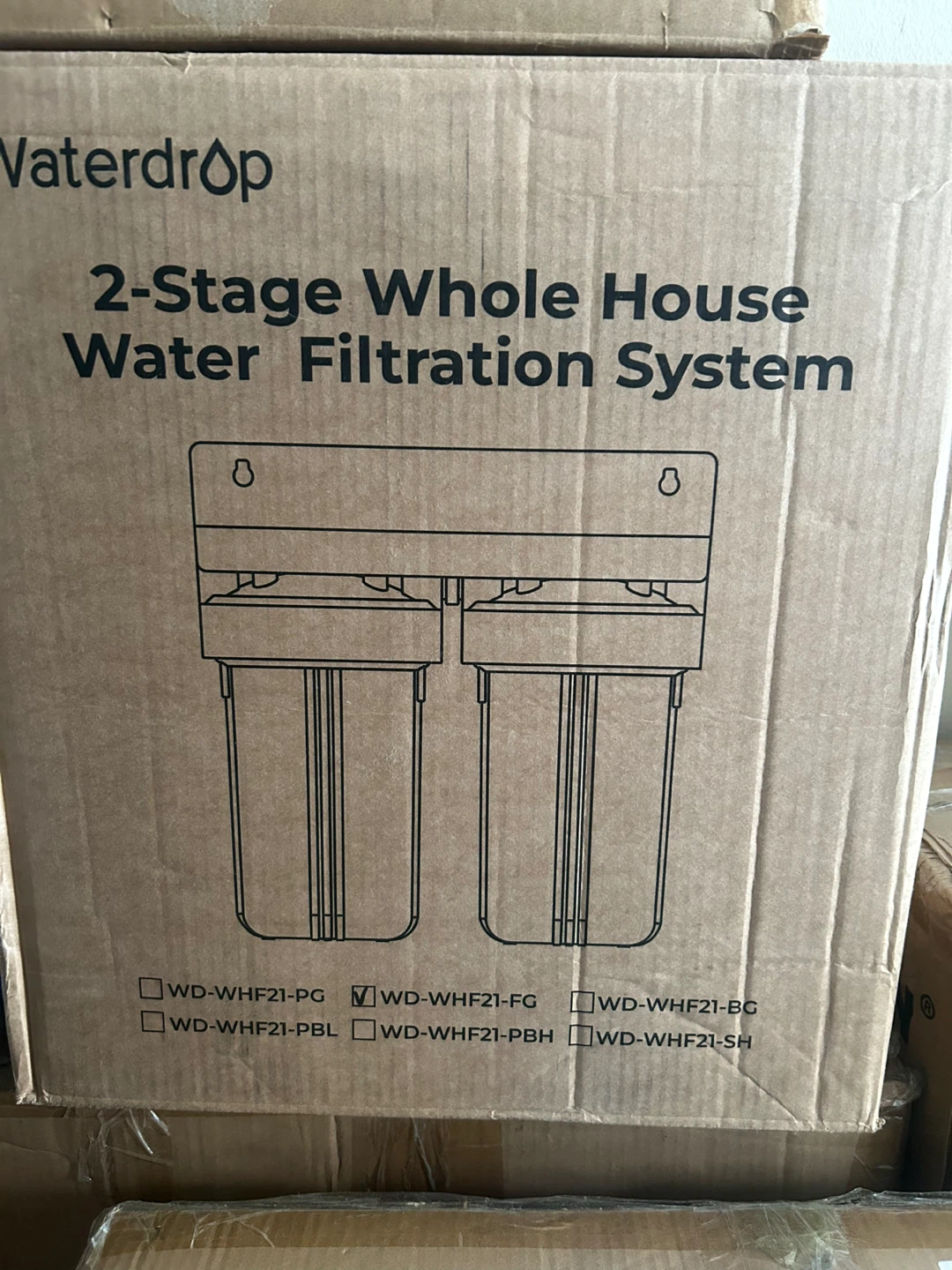Waterdrop 2 Stage whole House Water Filtration System - photo 2
