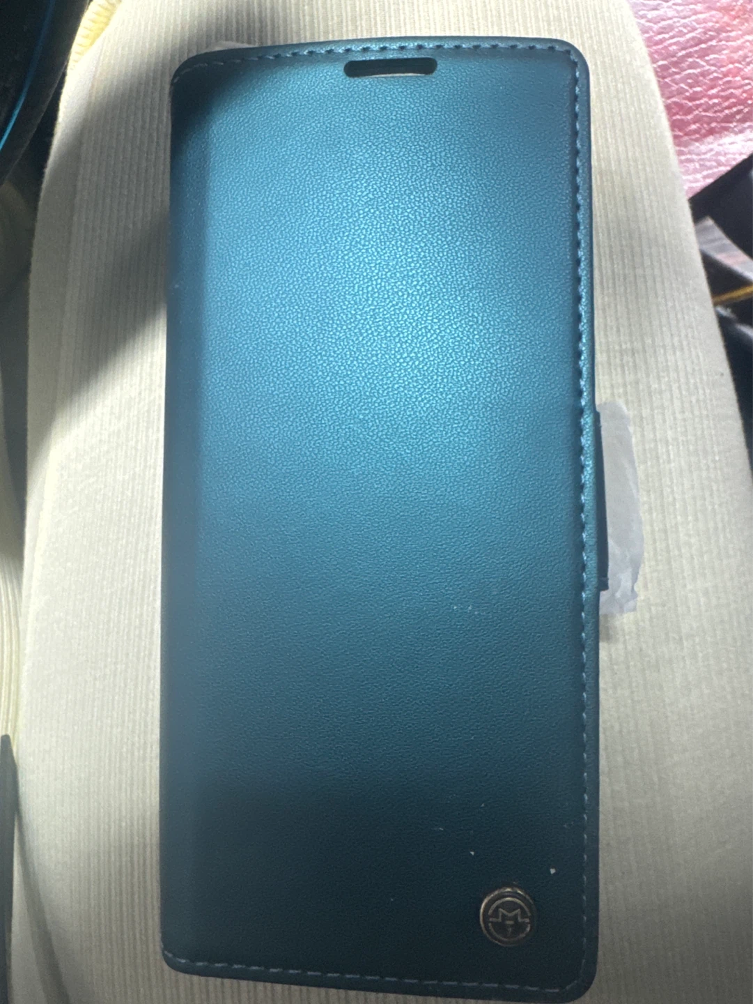 Samsung galaxy a35 Teal Flip Wallet Phone Case