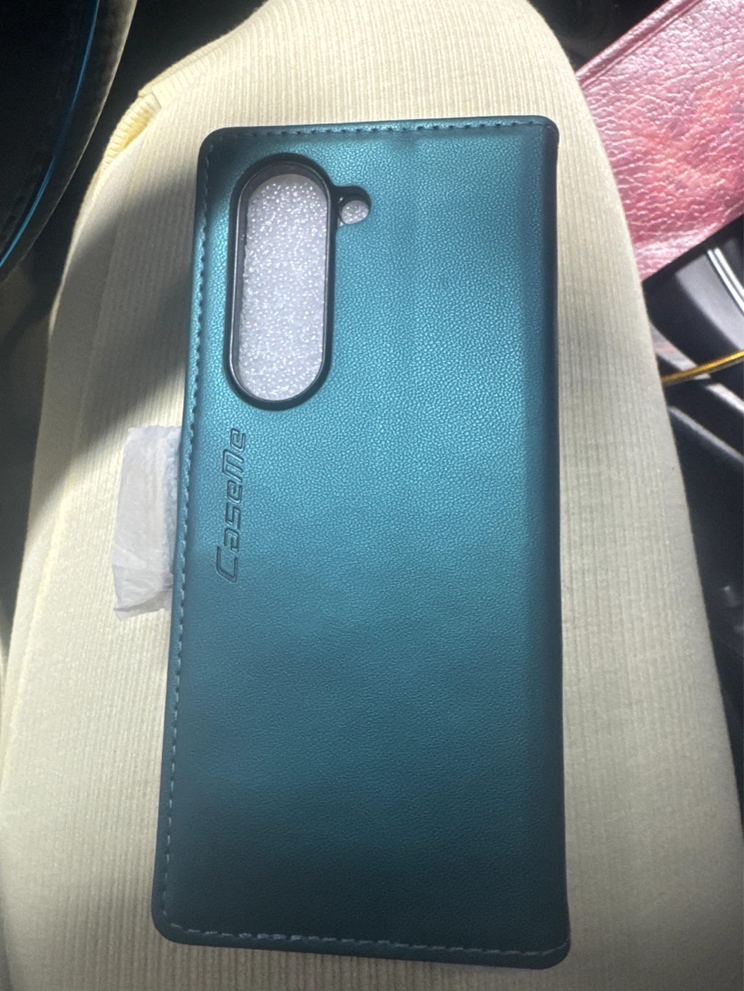Samsung galaxy a35 Teal Flip Wallet Phone Case - photo 2
