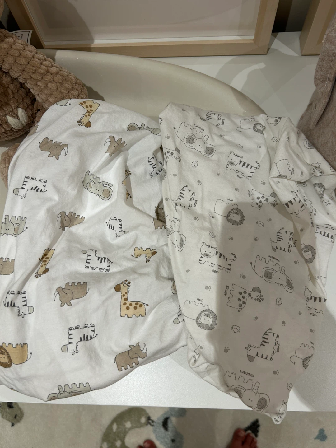 KeaBabies Organic Cotton Bassinet Sheets - Keasafari Pattern - photo 3