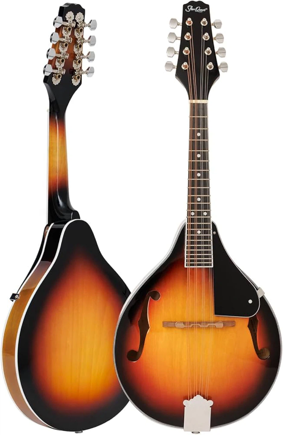 StarQuest SQ-MD11-TSB A-Style Mandolin Instrument Sunburst