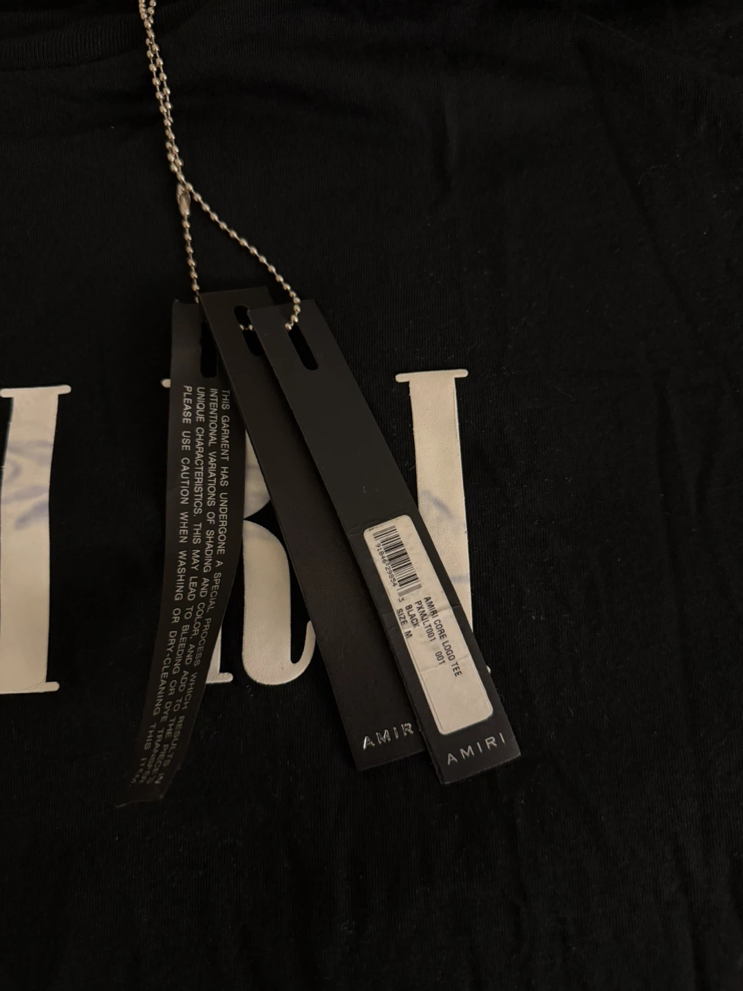 AMIRI Core Logo Tee - Black - photo 2