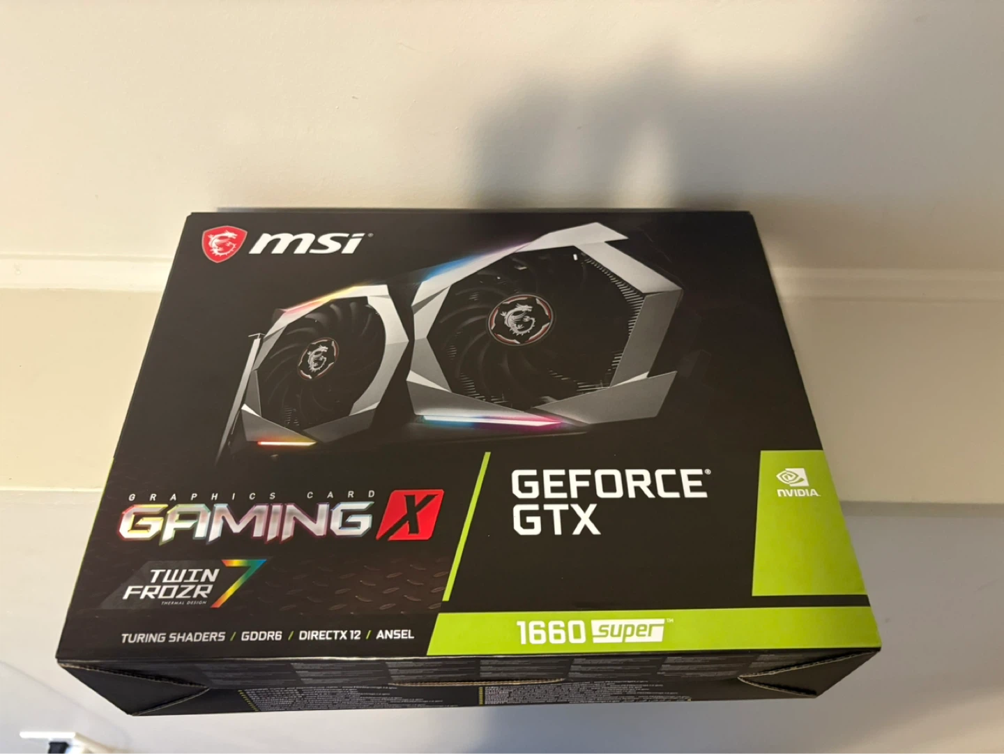 MSI GeForce GTX 1660 Super Gaming X Graphics Card