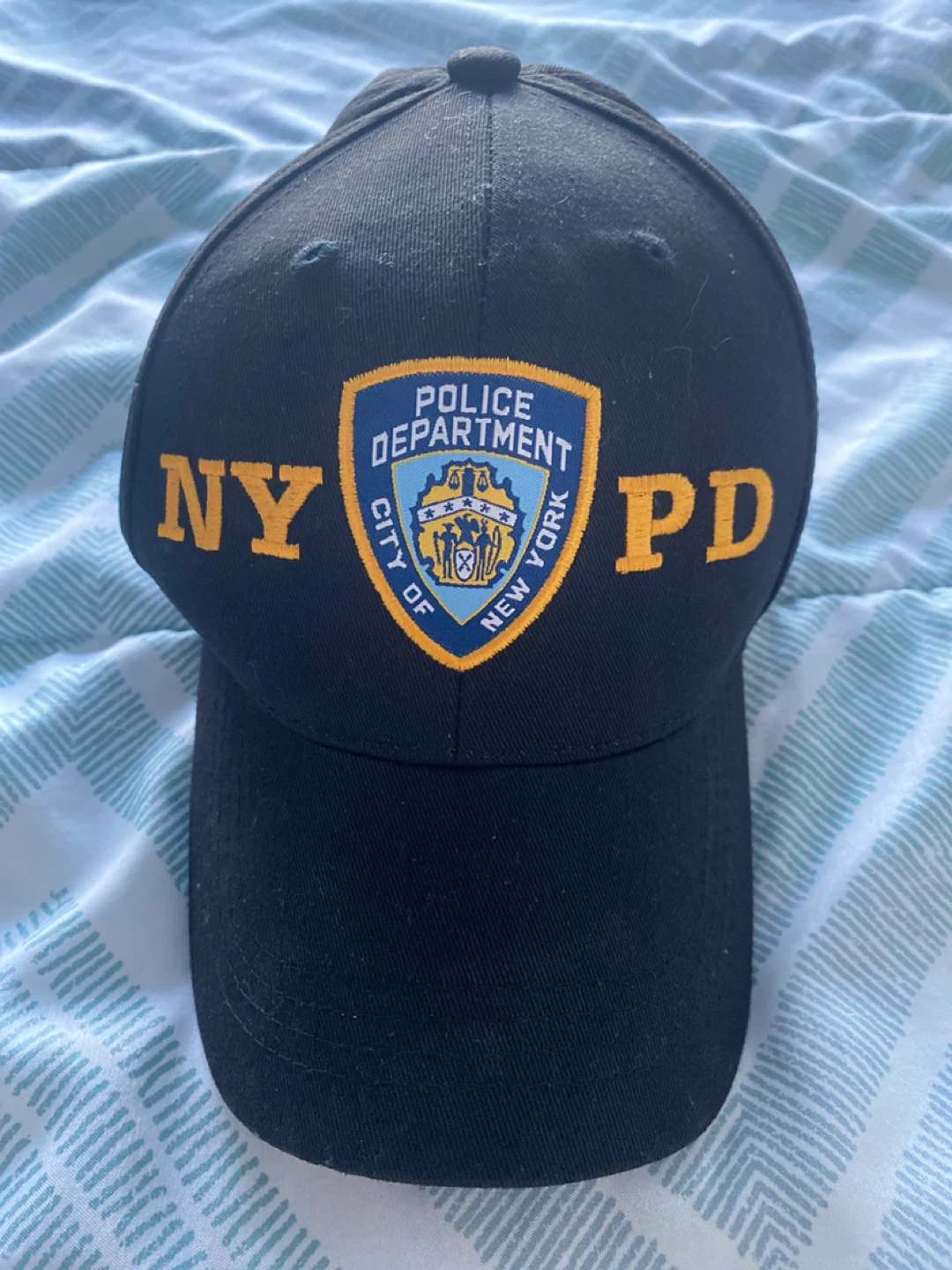 NYPD Police Department Baseball Cap - Black