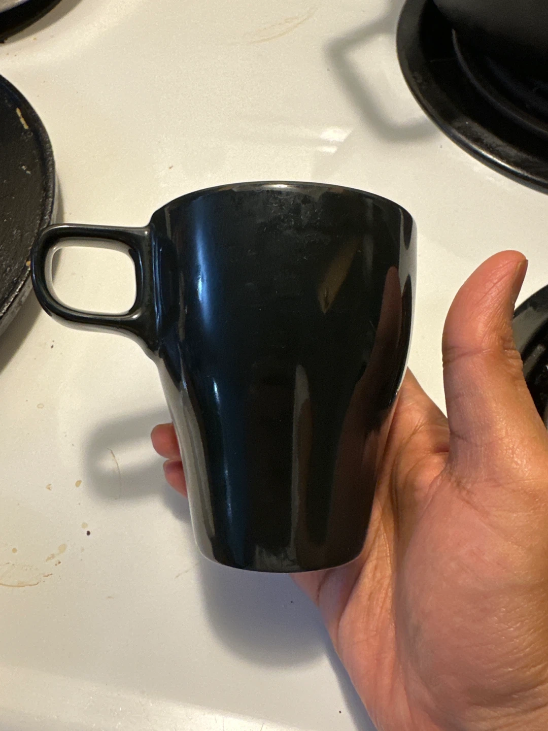 Black IKEA Mug