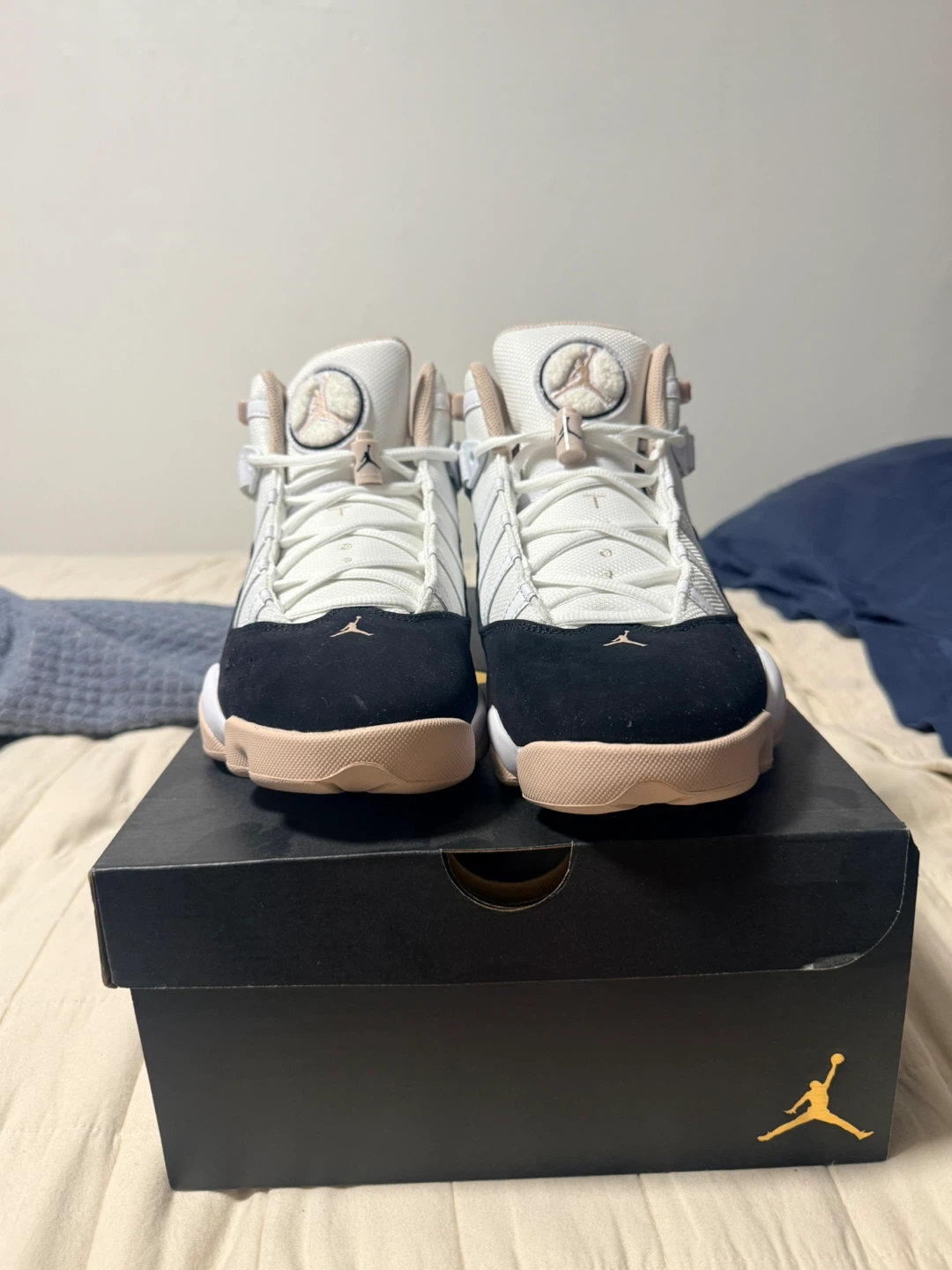 Jordan 6 Rings "Black White Rose Gold" Shoes - photo 2