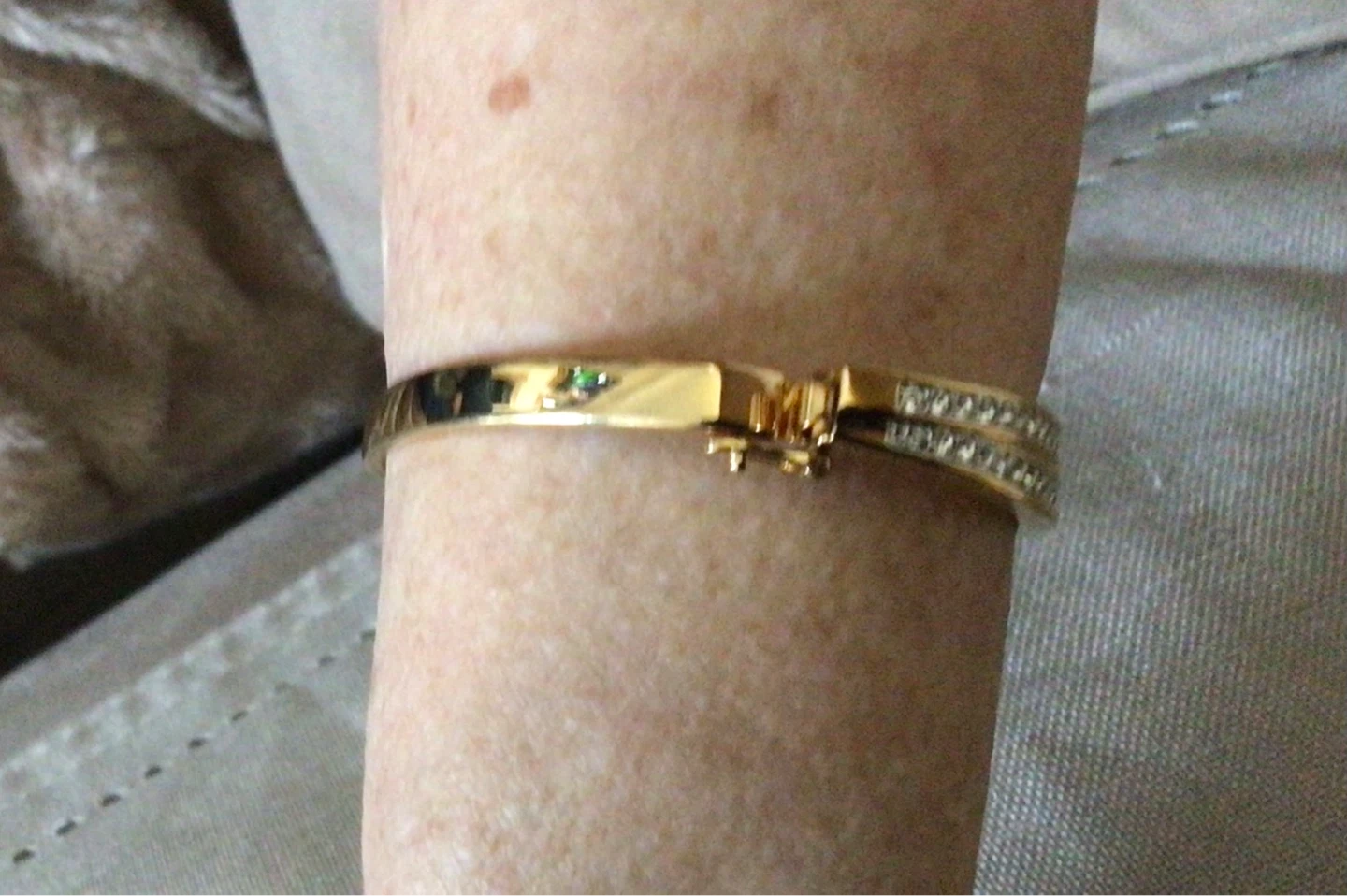 Vintage Swarovski Bangle Bracelet - photo 2