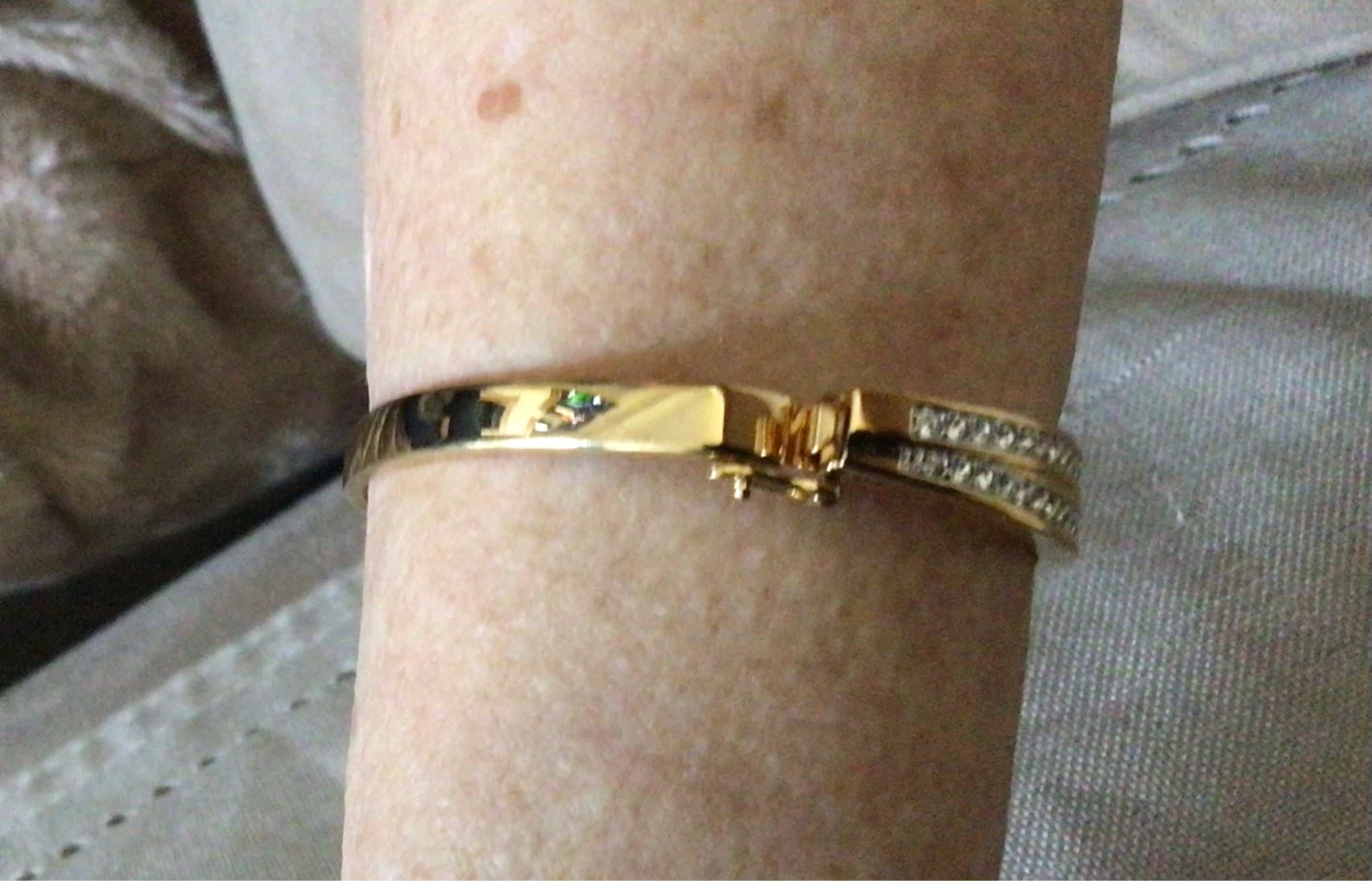 Vintage Swarovski Bangle Bracelet - photo 5