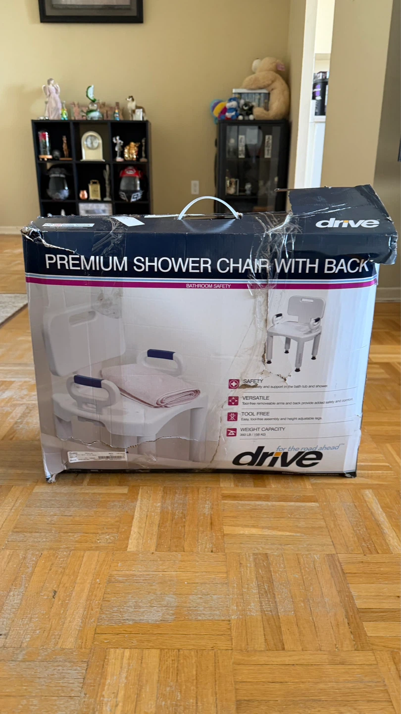 Drive Premium Shower Chair with Back