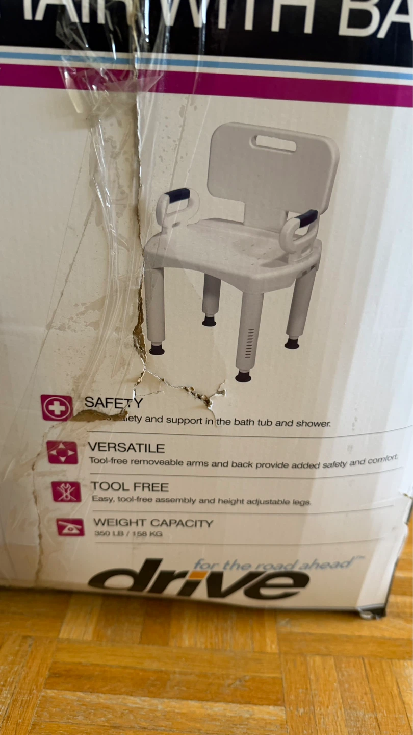 Drive Premium Shower Chair with Back - photo 2