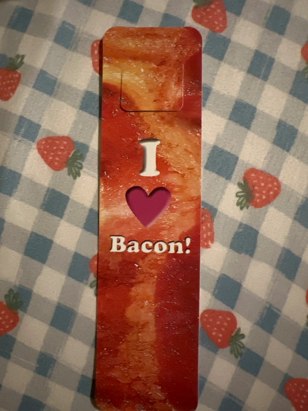 I Love Bacon Bookmark