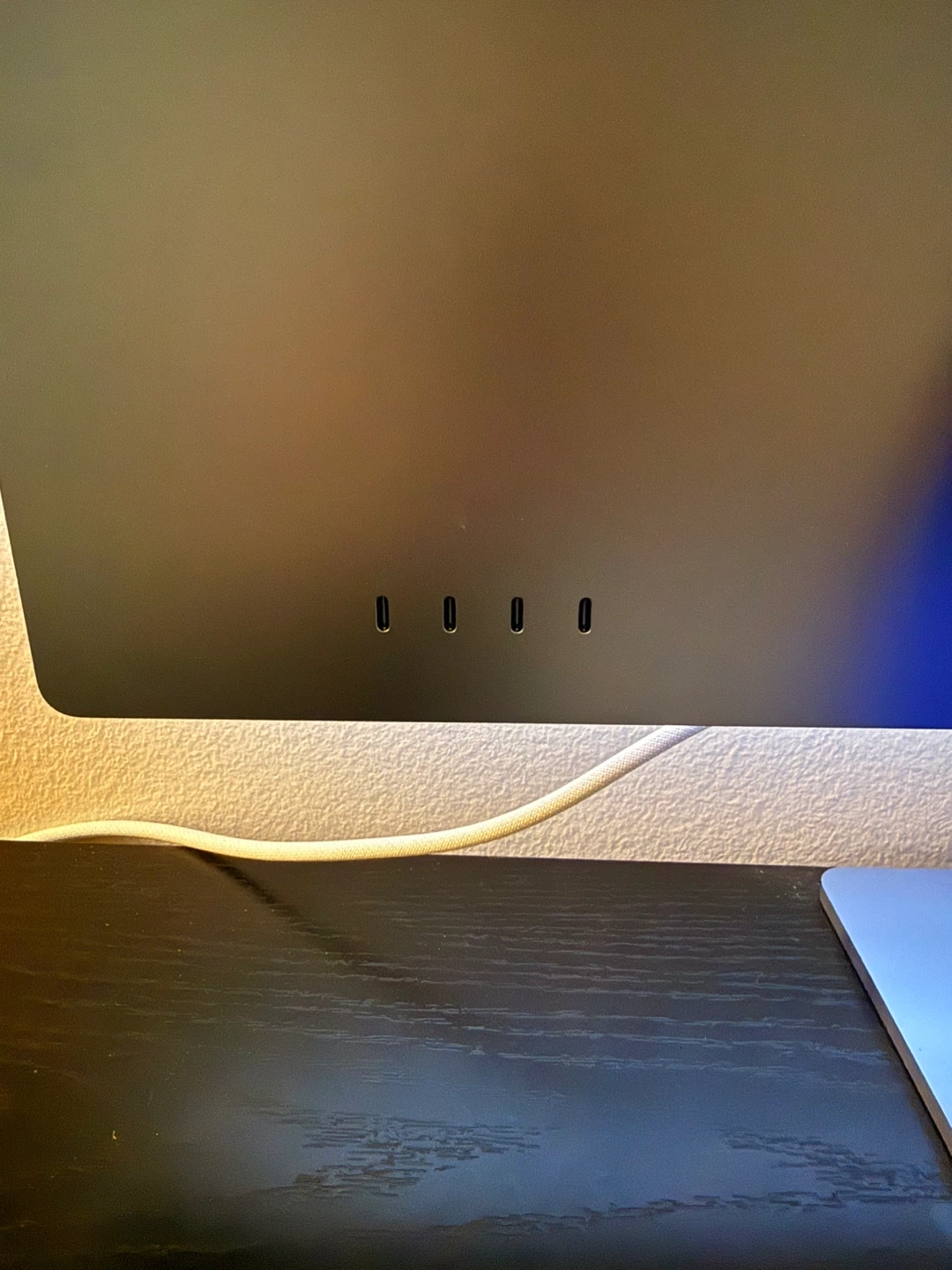 iMac M4 24" Blue 16GB/512GB + Magic Trackpad - Like New - photo 5