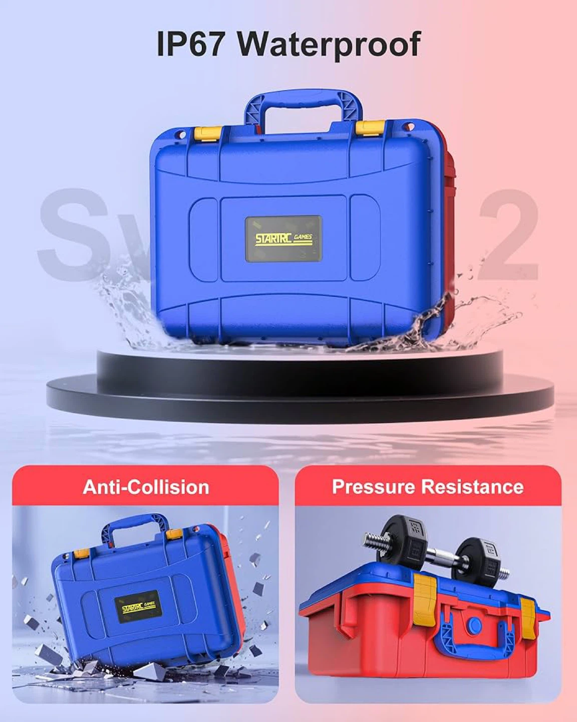 STARTRC GAMES Hard Carrying Case for Nintendo Switch 2 - photo 3