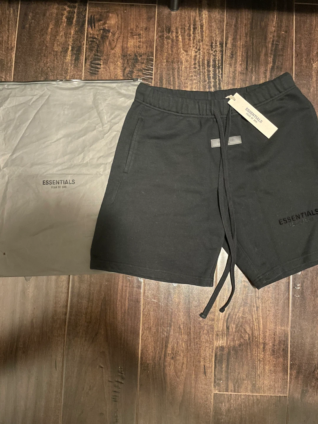 ESSENTIALS Fear of God Black Shorts Size Small