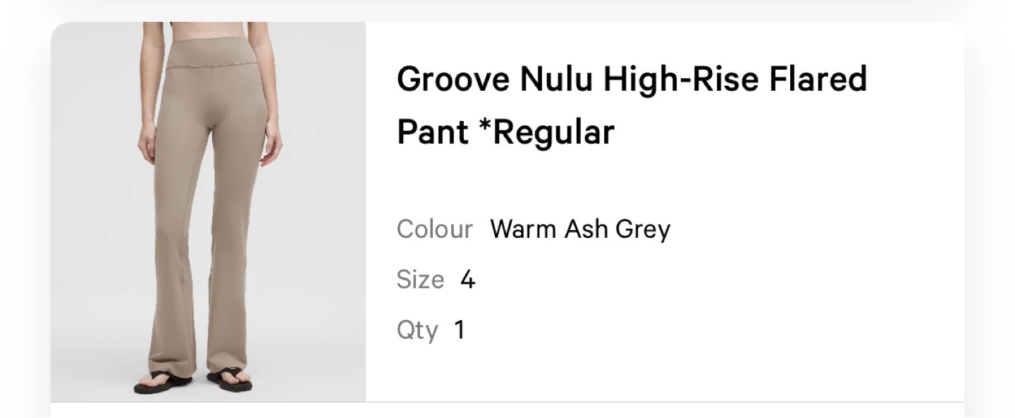 Lululemon Groove Nulu High-Rise Flared Pant - photo 4