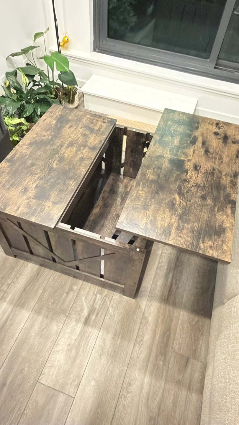 Lift Top Coffee Table with Storage