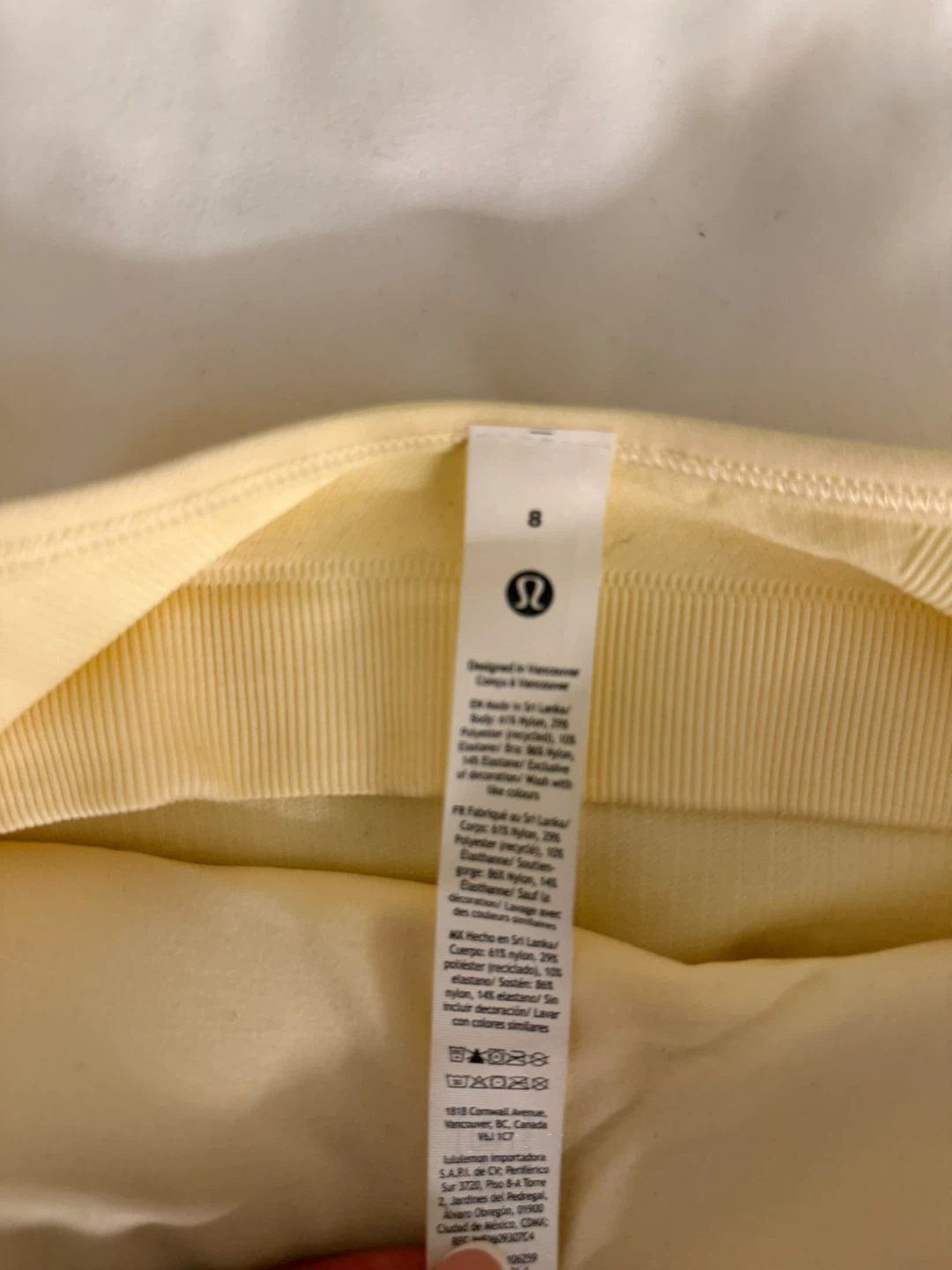 Lululemon Ebb to Street Scoop-Neck Cropped Tank Top - Size 8 - photo 3