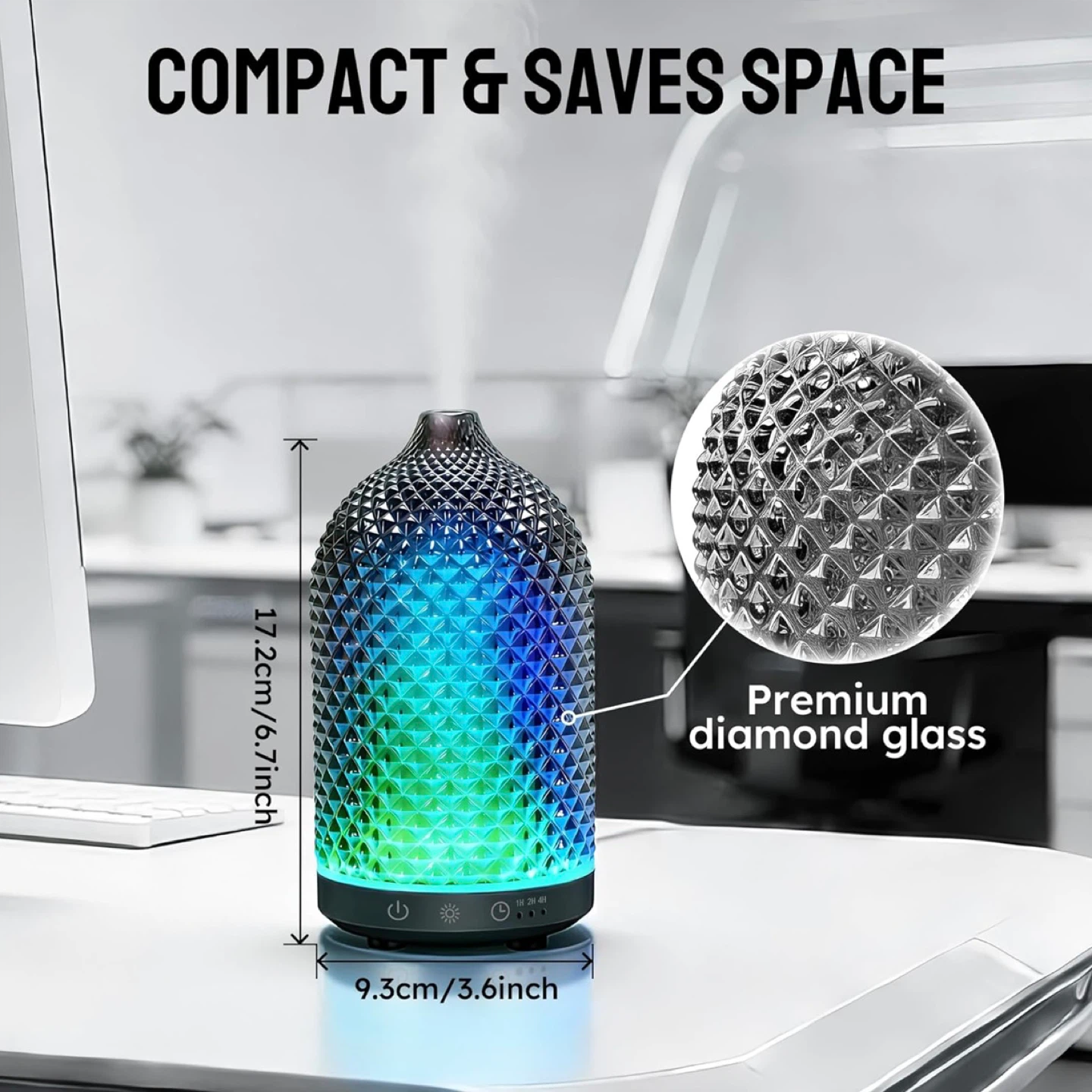 Glass Essential Oil Diffuser 150mL - photo 5