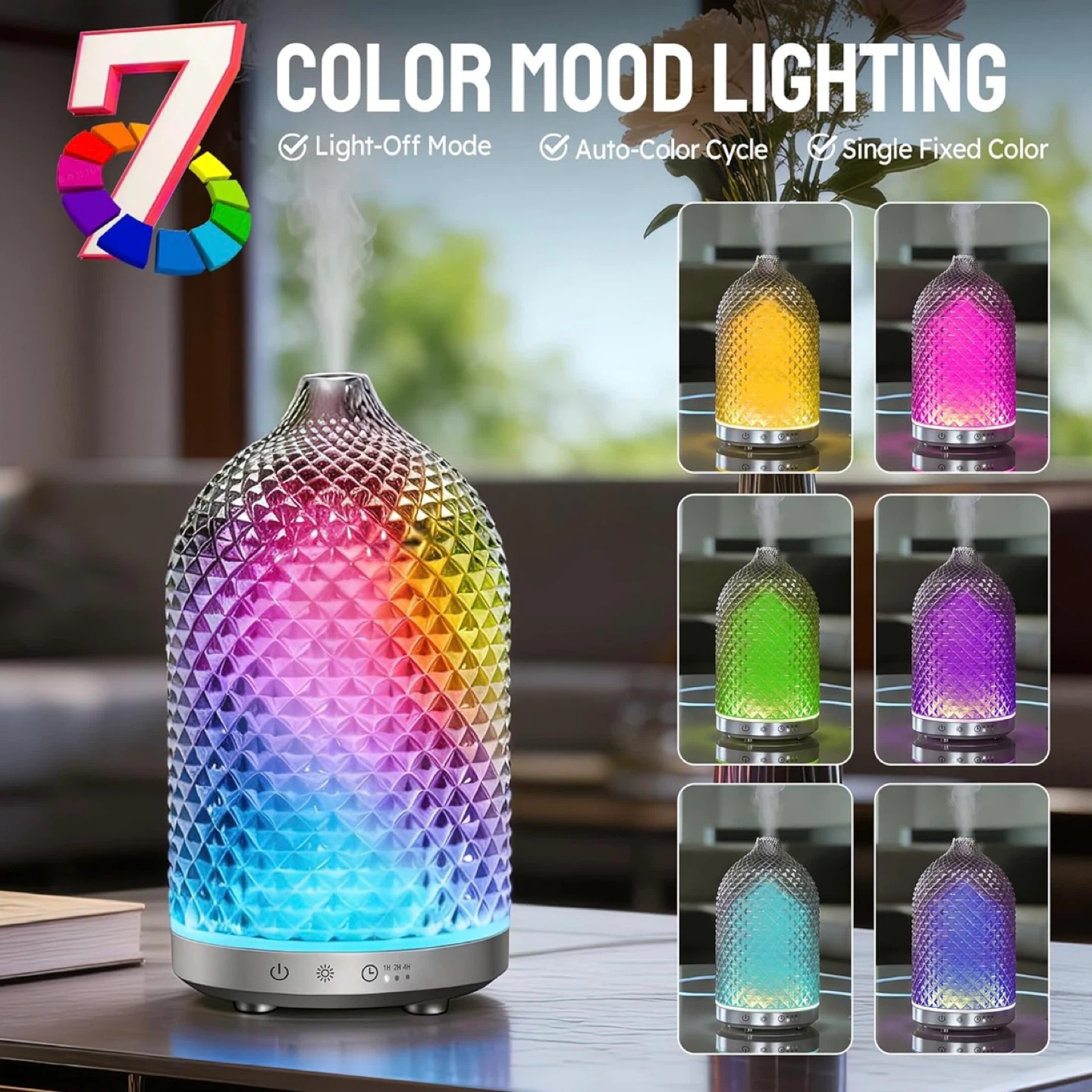 Glass Essential Oil Diffuser 150mL - photo 2