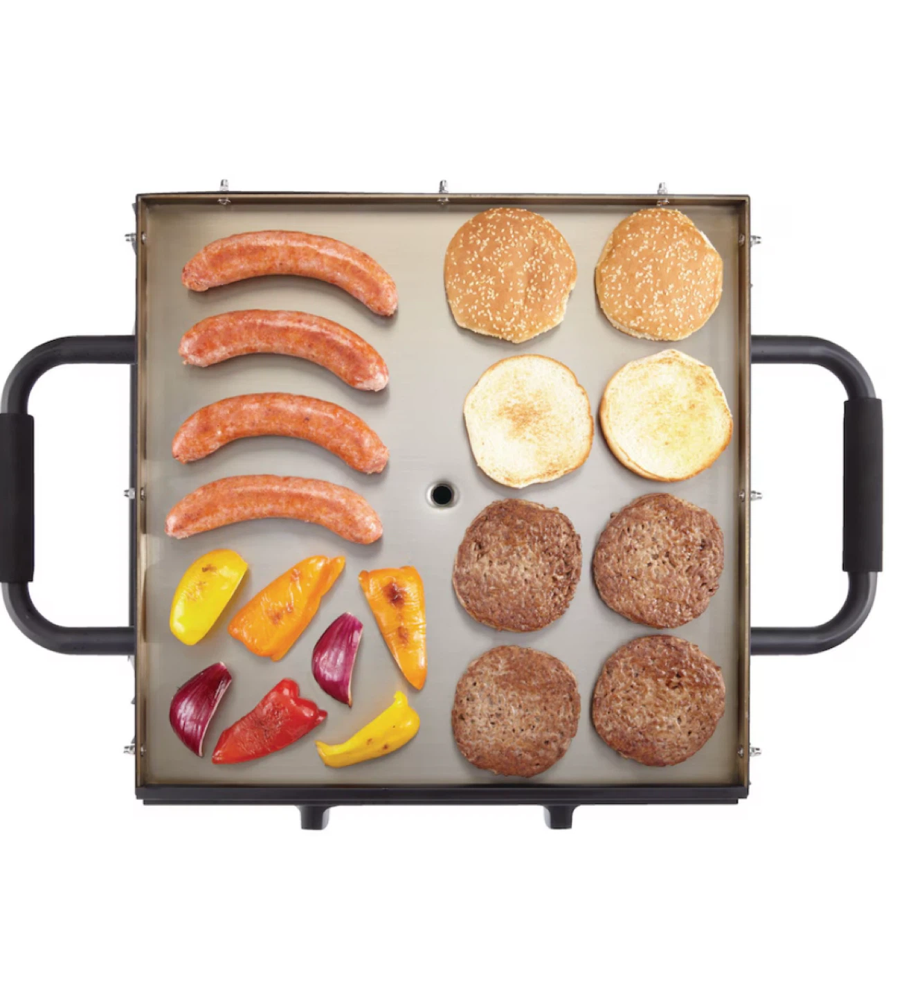 MASTER Chef Portable Outdoor 2-Burner Propane Gas Griddle - photo 4