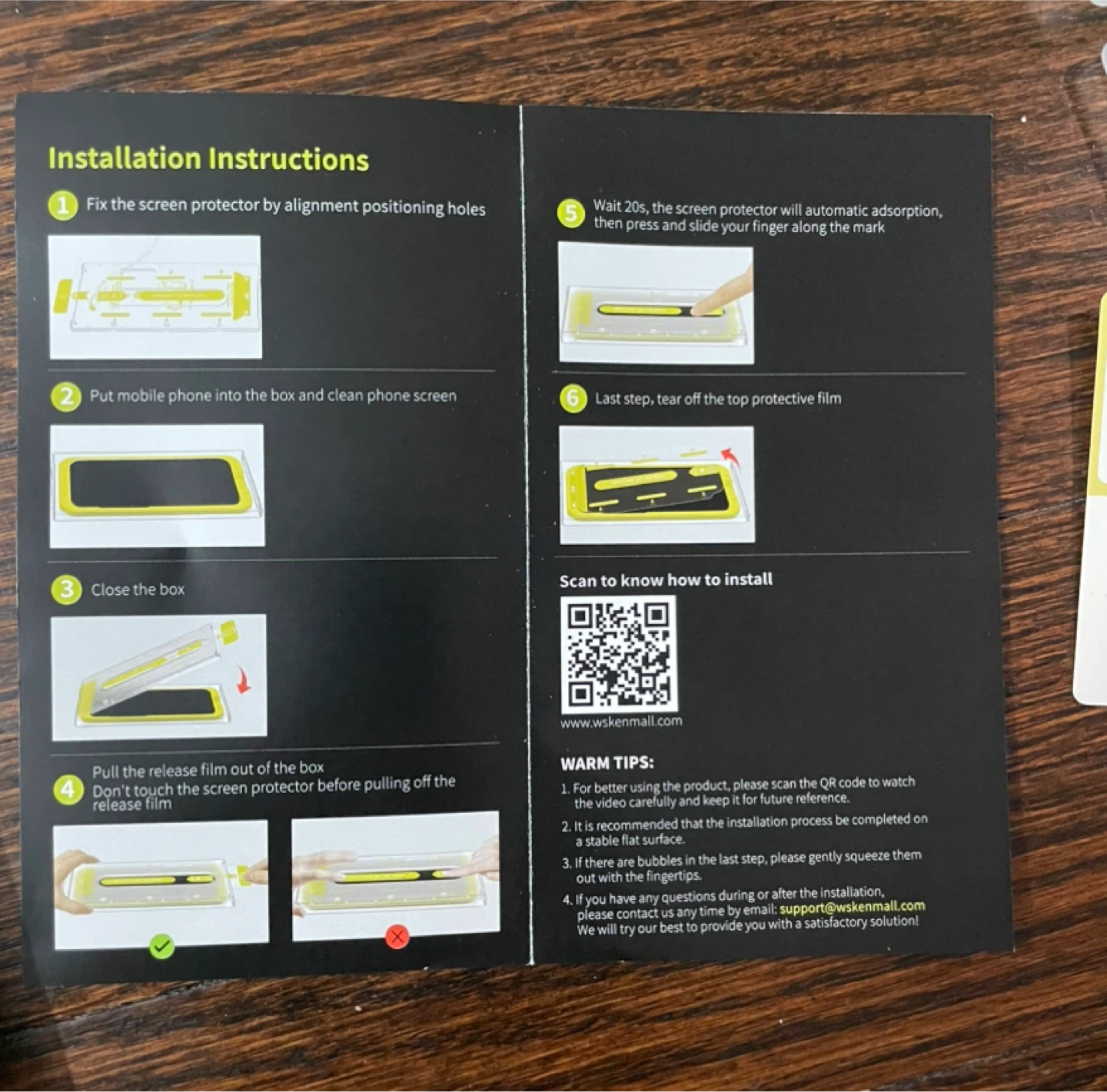 WSKEN S25 Edge Privacy Screen Protector 2pcs - photo 3