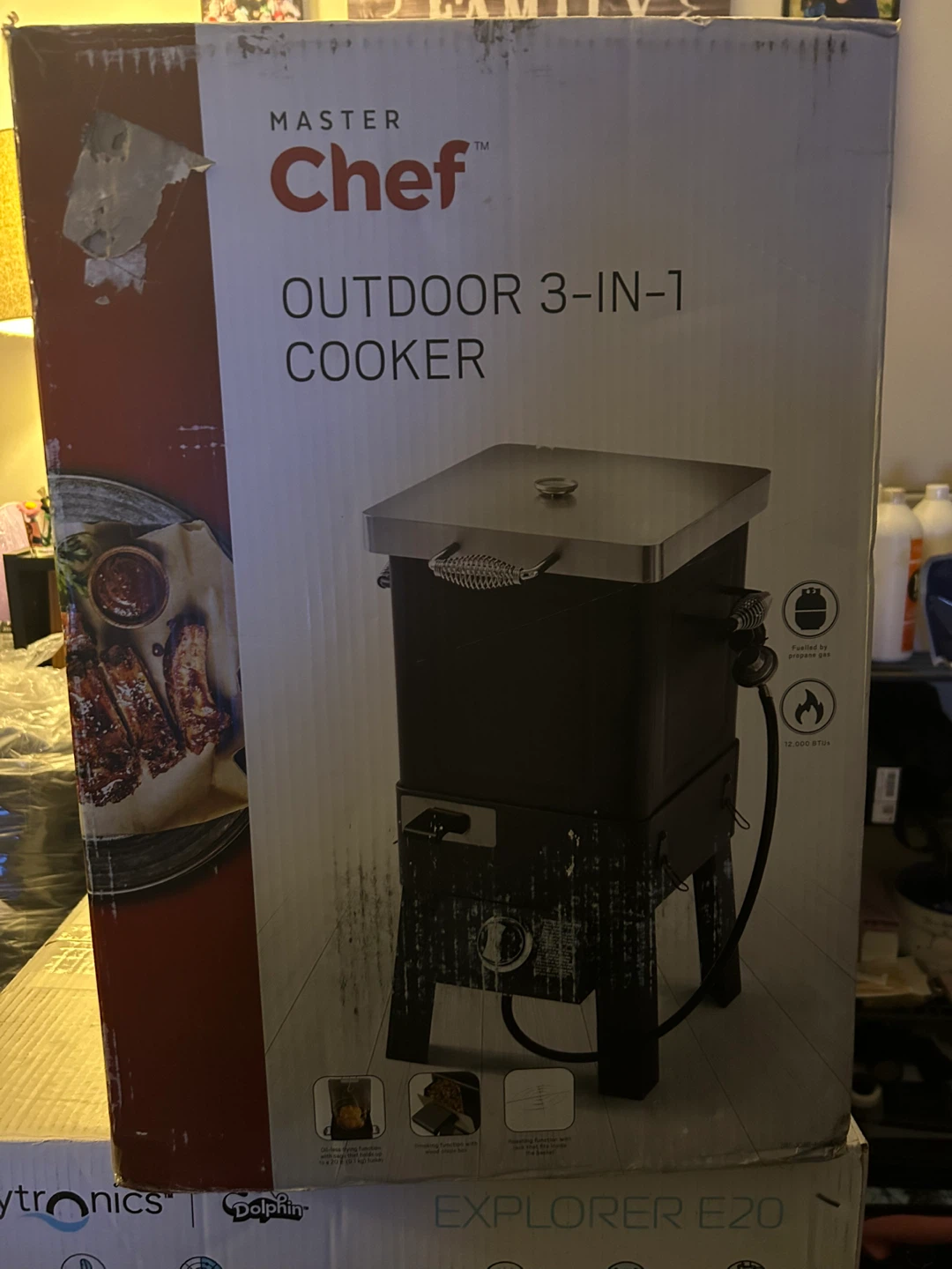 Master Chef Outdoor 3 in 1 Cooker - photo 2