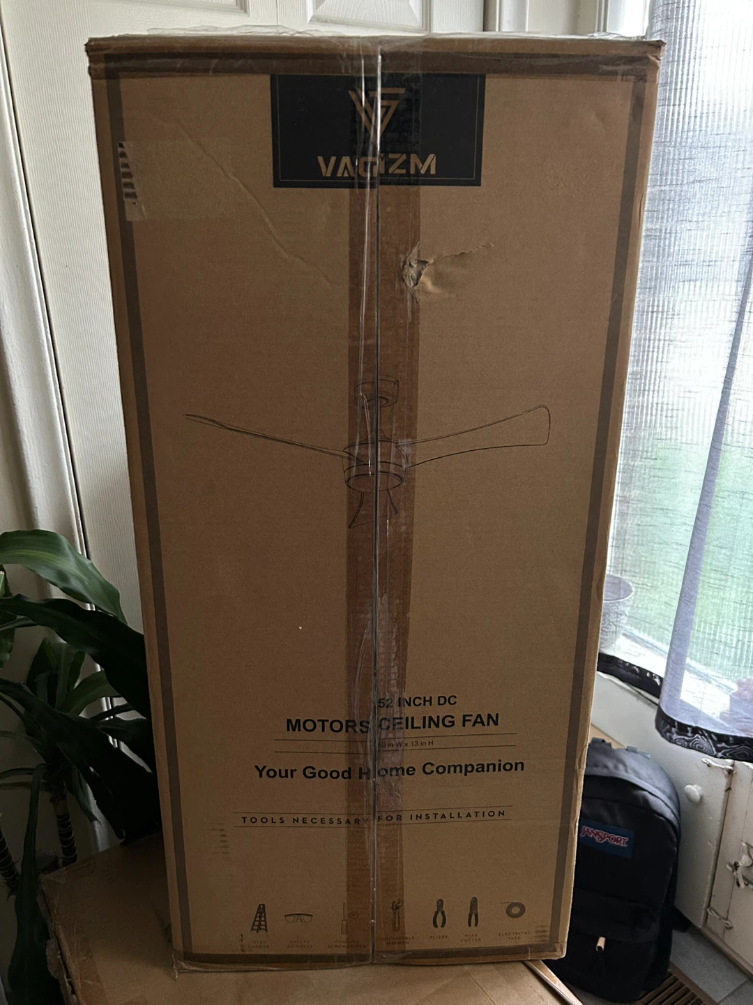 Vagizm 52 Inch Ceiling Fan with Remote - photo 2