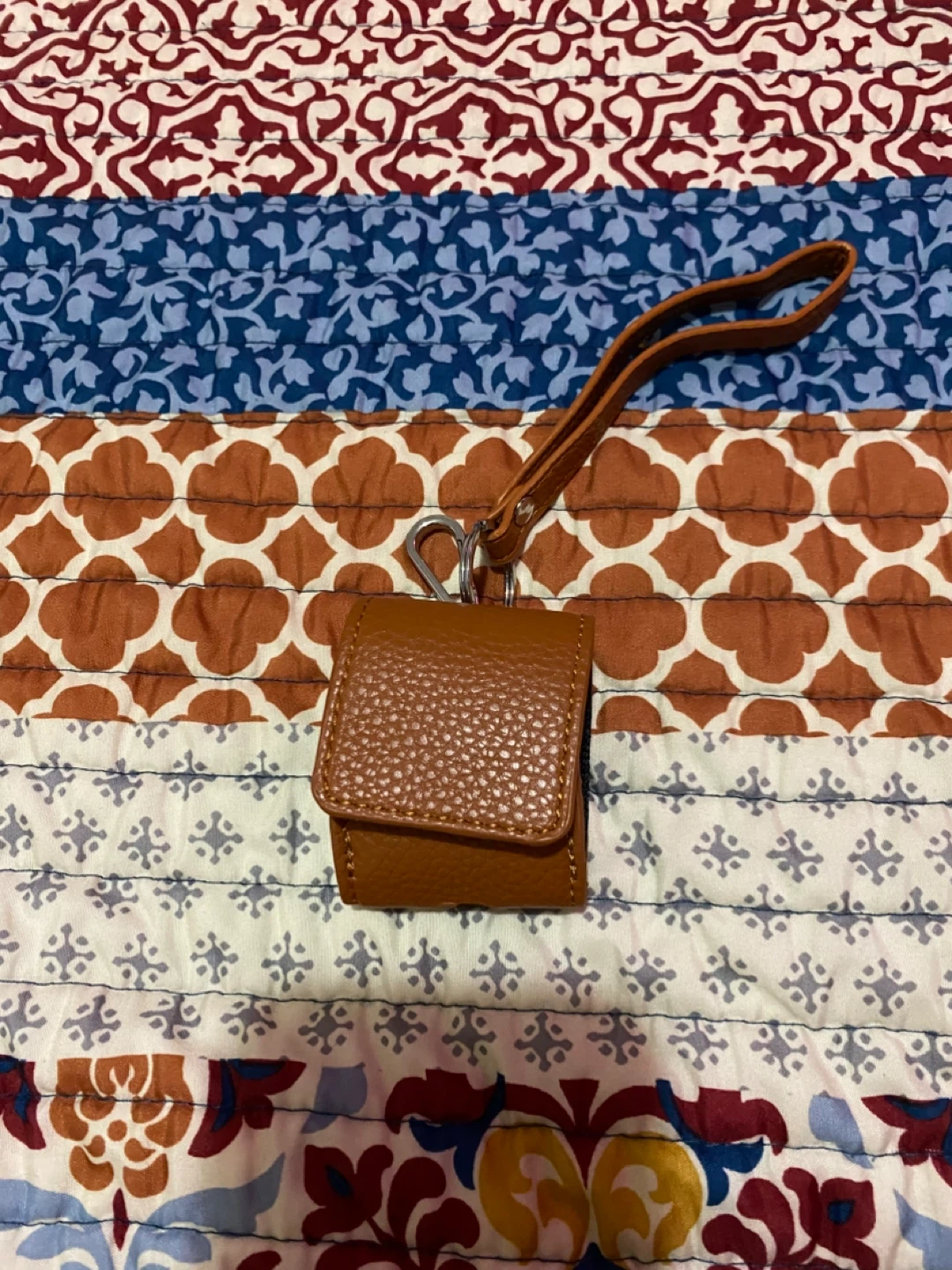 Airpods cover holder. Small Pouch with Strap