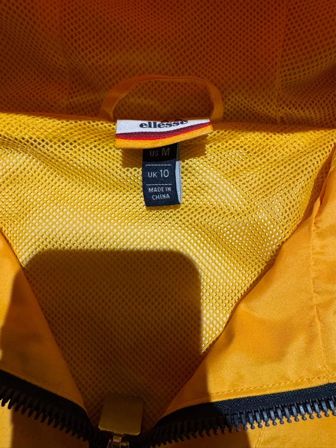 Ellesse Yellow Anorak Jacket - Medium - photo 2