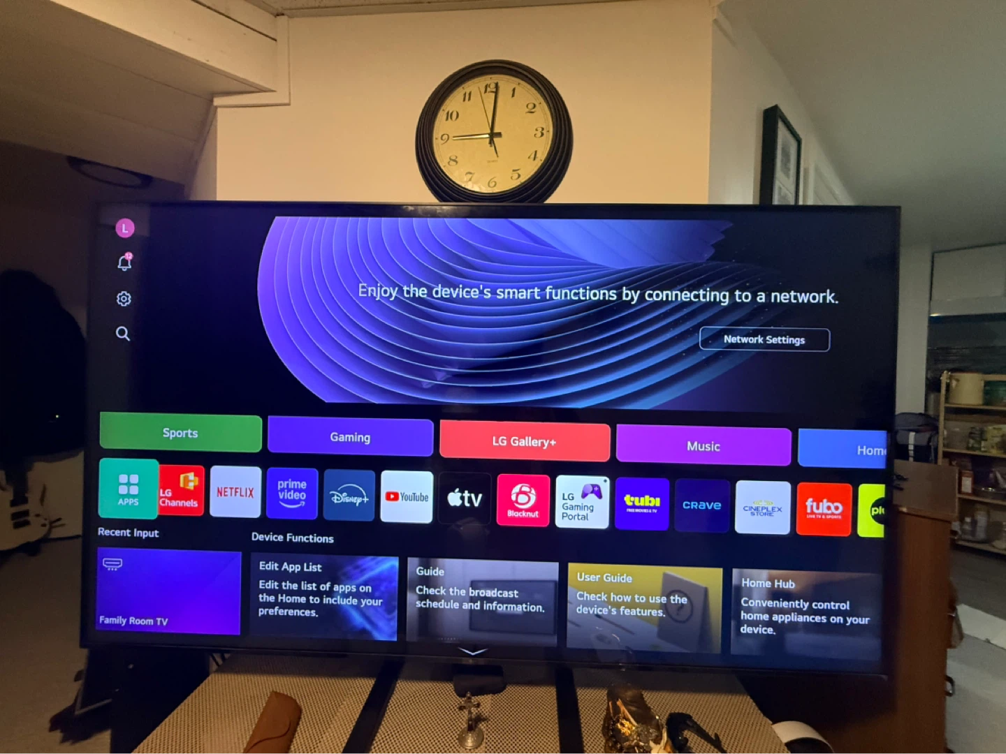 75” LG Smart TV 4K HDR